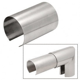 CRL 4" Connector Sleeve for Cap Railing, Cap Rail Corner, and Hand Railing