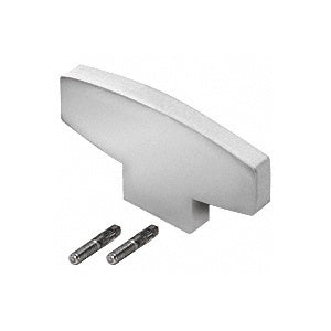 CRL-Blumcraft® Decorative Flat End Caps for 398 Series Aluminum Cap Railings