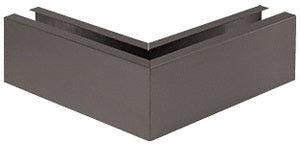 CRL 12" 90º Mitered Corner Cladding for W5B Series Windscreen and Smoke Baffle Base Shoe