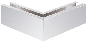 CRL 12" 90º Mitered Corner Cladding for W5B Series Windscreen and Smoke Baffle Base Shoe