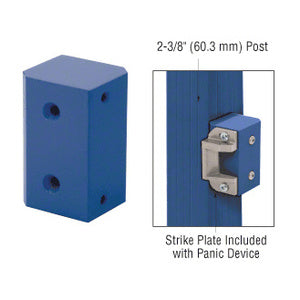 CRL Aluminum Surface Mount Strike Plate Block