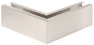CRL 12" 90º Mitered Corner Cladding for B7S Series Heavy-Duty Square Base Shoe