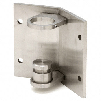 CRL 316 Brushed Stainless Steel CRS 135º Inside Corner Fascia Mount Bracket