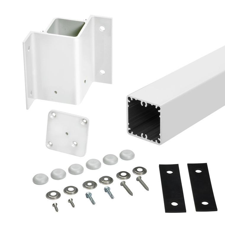 CRL 42" 200, 300, 350, and 400 Series 90 Degree Inside Fascia Mounted Post Kit