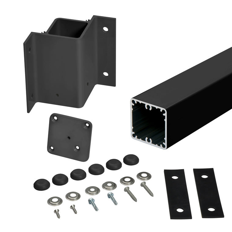 CRL 48" 200, 300, 350, and 400 Series 90 Degree Inside Fascia Mounted Post Kit