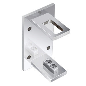 CRL 316 Brushed Stainless P9 Post Fascia Mount Bracket