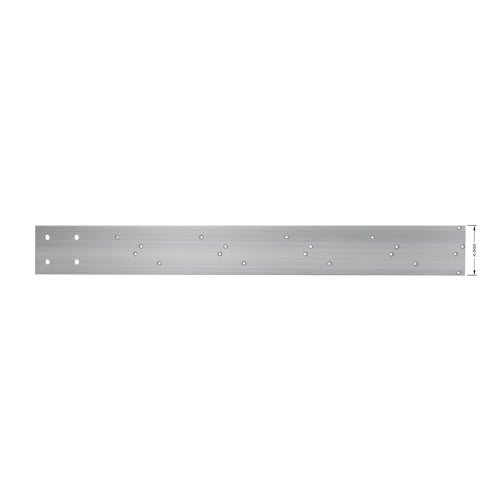 4" Prepped Outrigger 1/4" Thick Aluminum For Airfoil Blade