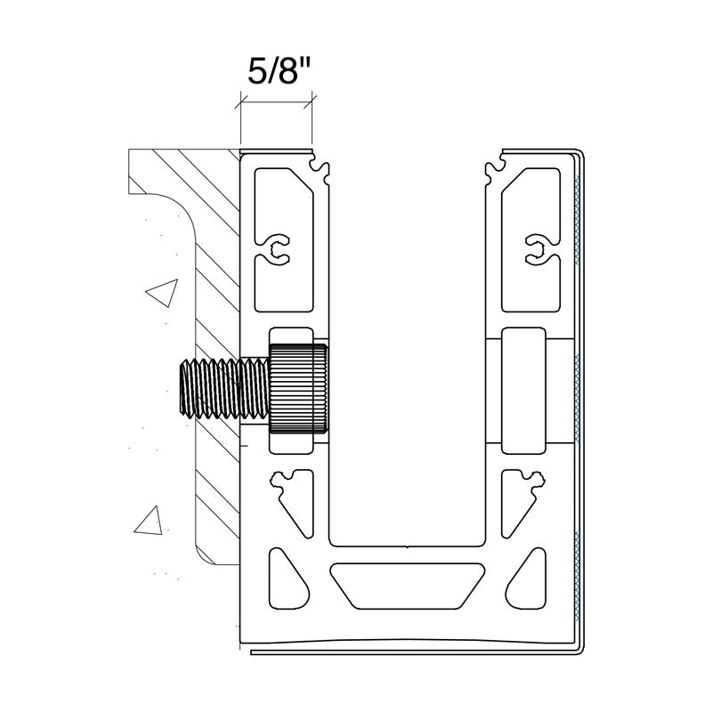 120" Inside Fascia For Achieve Base Shoe