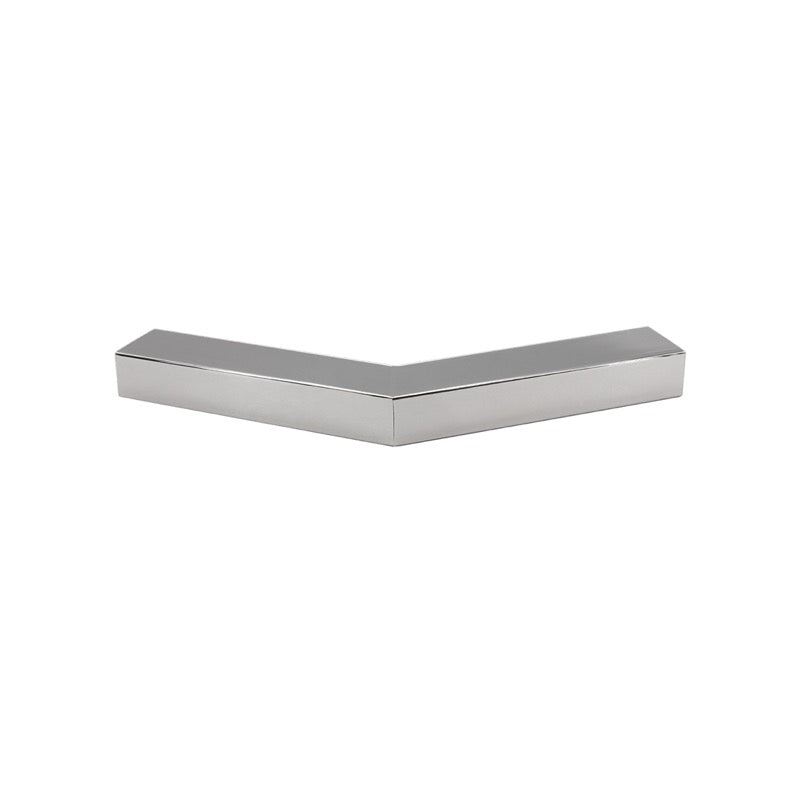 V-Cut 11 Gauge Cap Rail 135 Degree Corner For CRVG8