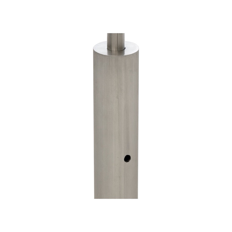 F1 Series Guardrail Post 1.9" Diameter Round 90 Degree - Corner Post