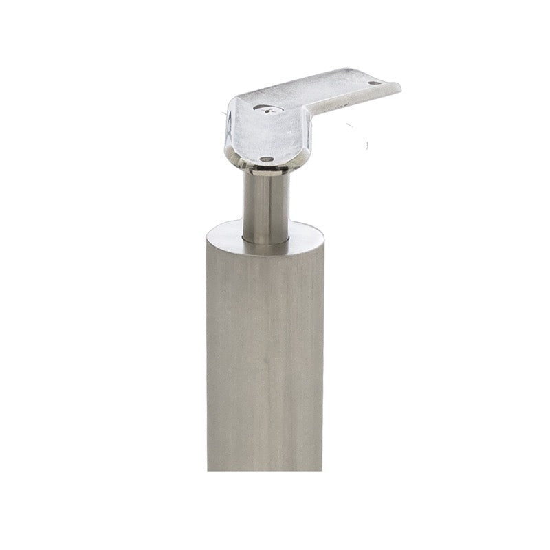 F1 Series Guardrail Post 1.9" Diameter Round 135 Degree - Corner Post