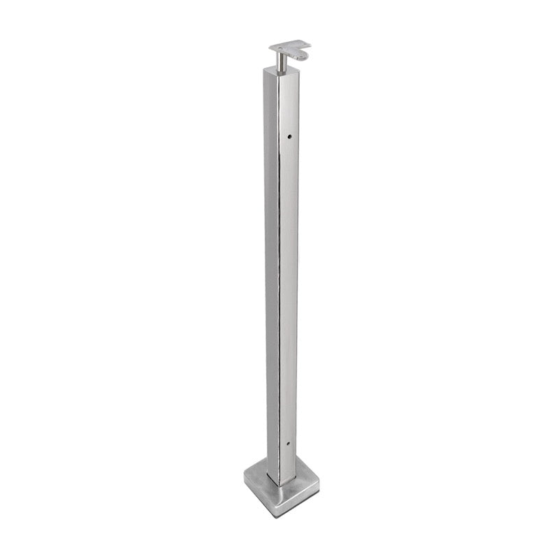 F2 Series Guardrail Post 2" Square Profile 90 Degree - Corner Post