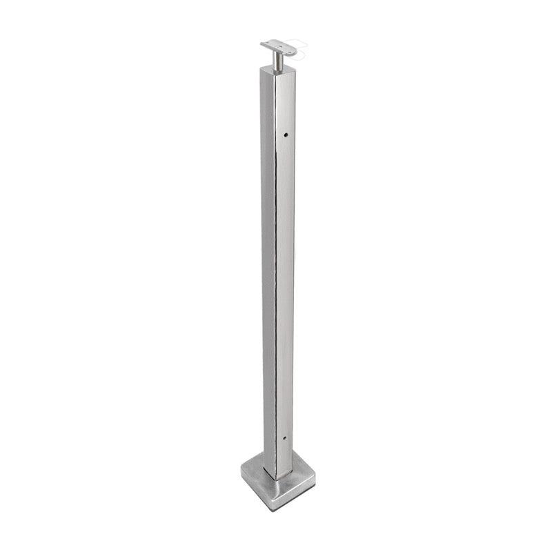 F2 Series Guardrail Post 2" Square Profile - Center Post