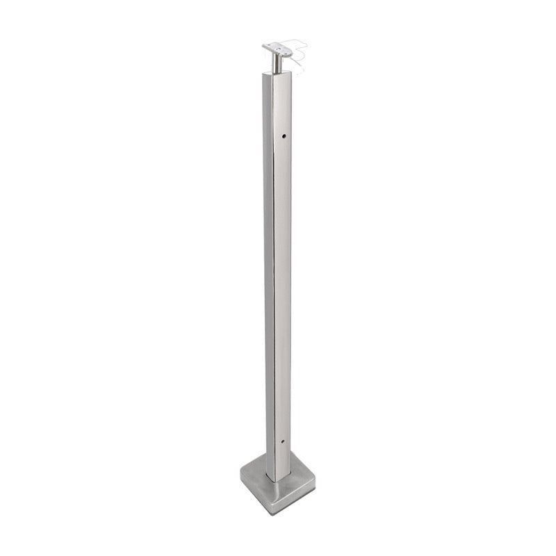 F3 Series Guardrail Post 1 x 2" Rectangular Profile - Center Post