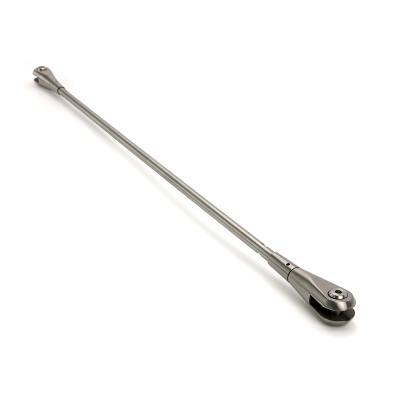 37" Long Tension Rod Kit - Brushed Stainless