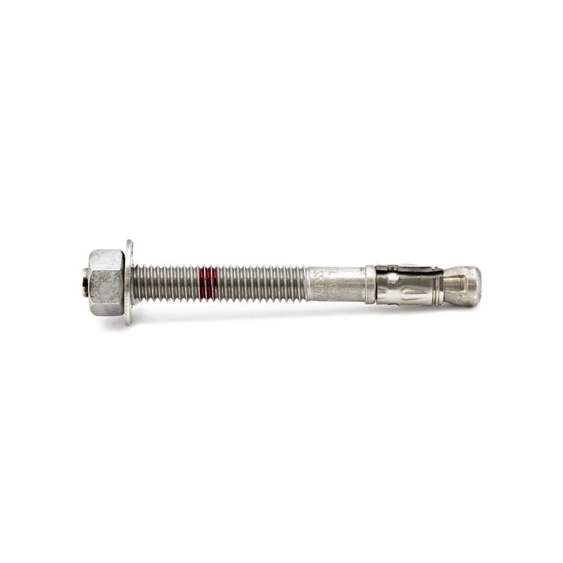 FHC Hilti Kwik Bolt TZ2 3/8" X 3-3/4" Screw Anchor 304 Stainless Steel