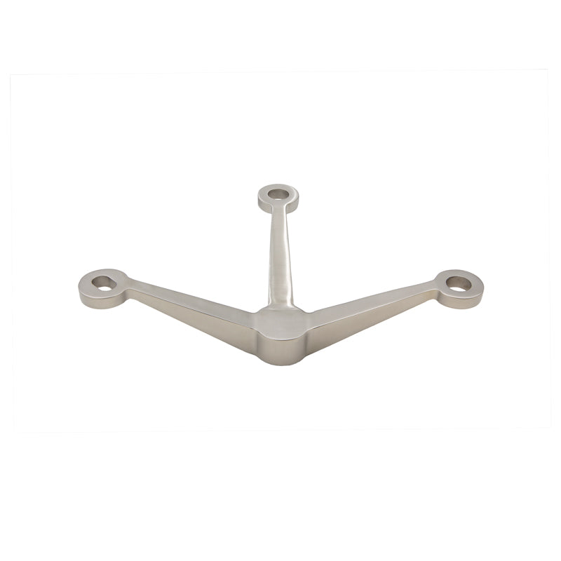 Heavy Duty Post Mount 3 Arm Spider Fitting