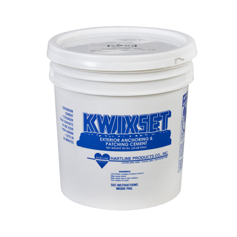 Kwixset Weatherproof Expansion Cement - 50Lbs