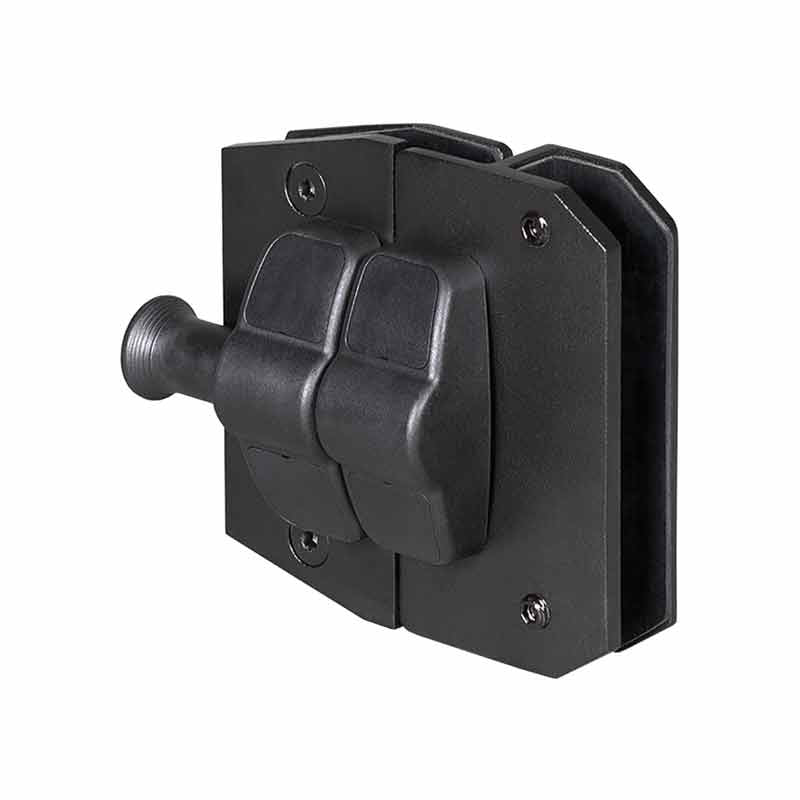 Polaris 180 Degree Gate Latch Glass To Glass With Side Pull Magnetic Latch