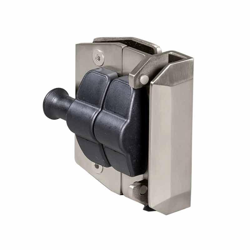 Polaris 90 Degree Gate Latch Glass To Glass With Side Pull Magnetic Latch