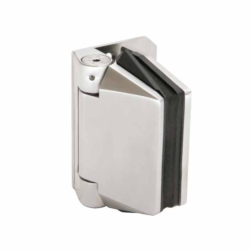 Polaris 120 Series Gate Hinge Glass To Wall Or Post For 3/8" To 1/2" Glass