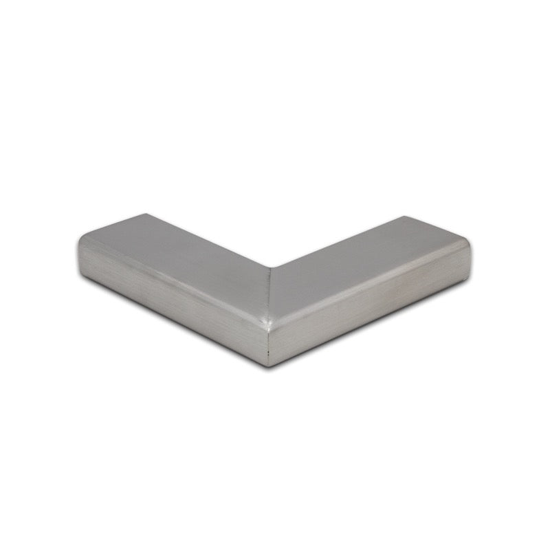 Horizontal 90 Degree Corner For 1" x 2" Rectangular Rail