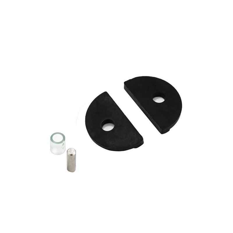 Replacement Gasket Set with Pin and Grommet - Glass Thickness 1/2"/ 3/8" /1/4"