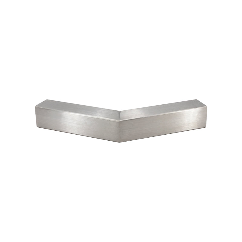 Handrail 135 Degree Corner - 1-1/2" Square - Brushed Stainless